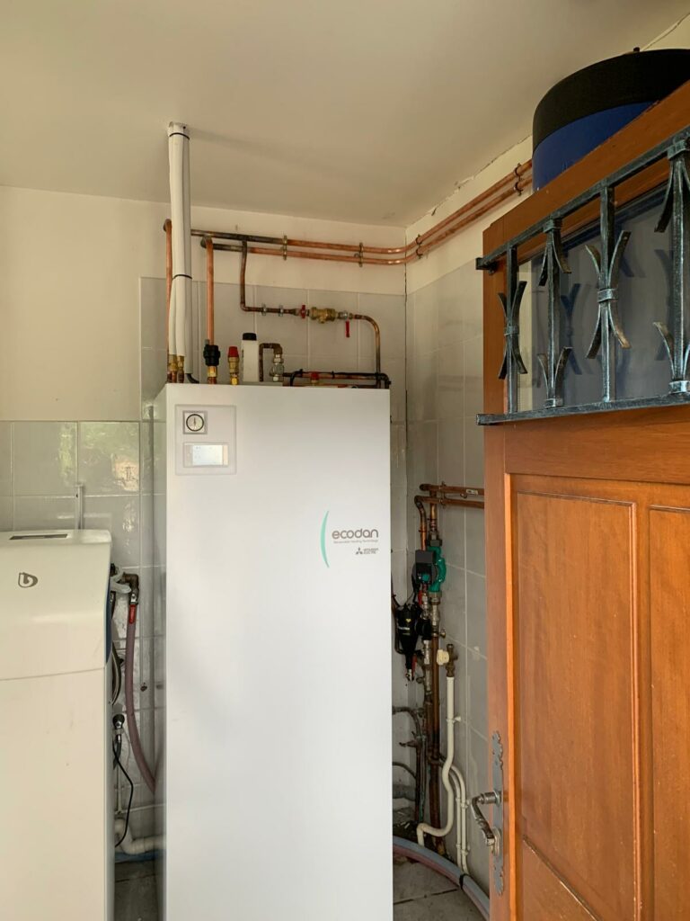 Photo d'une pompe à chaleur