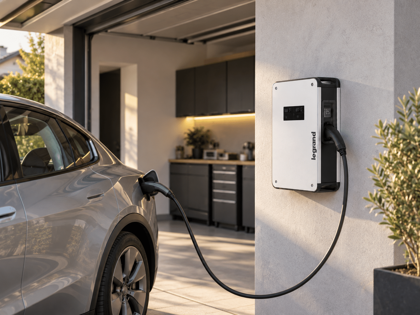 Borne de recharge Legrand - Berry Solar