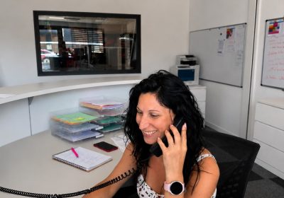 photo d'une employée de Berry Solar